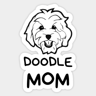 Doodle Mom Sticker